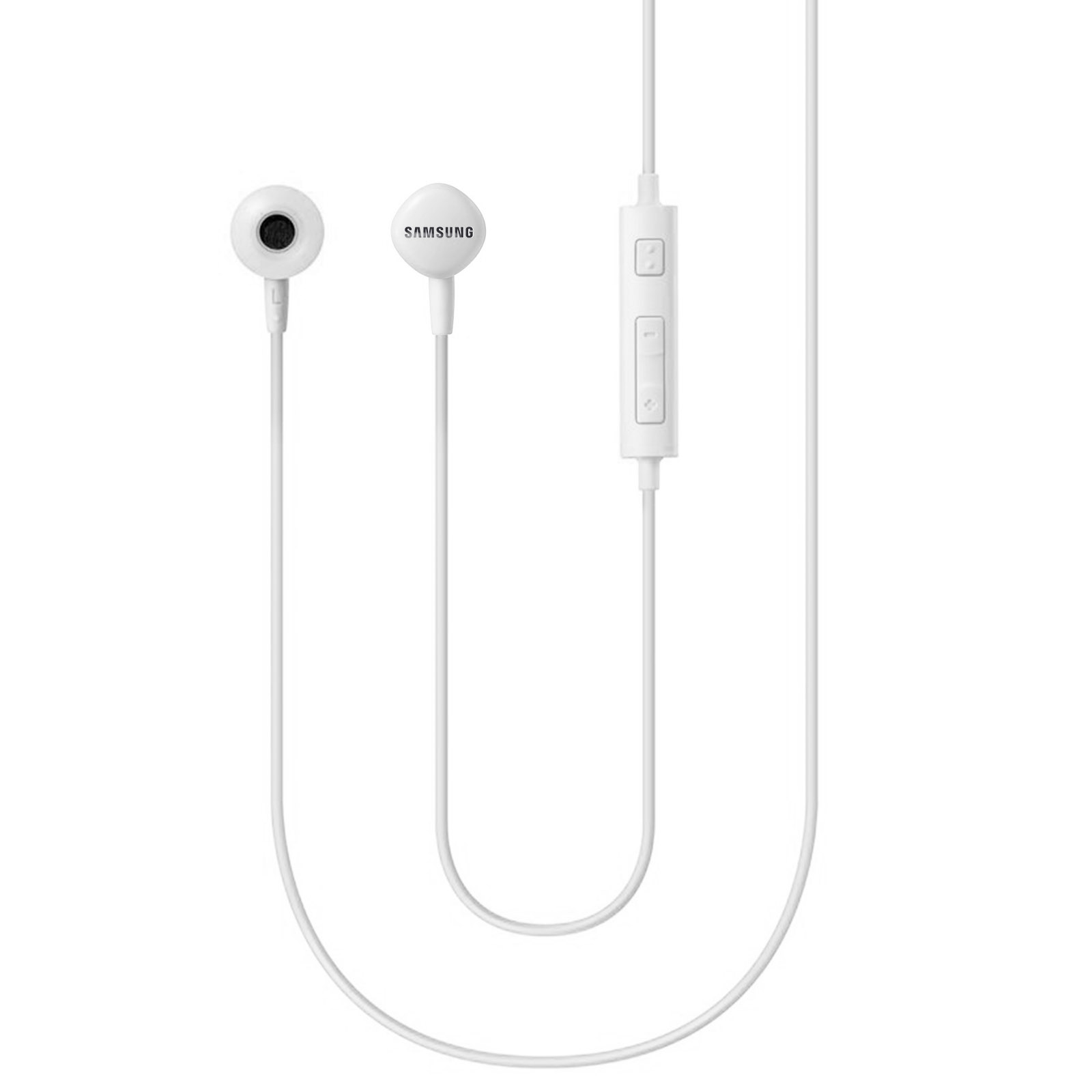 Auriculares botón con cable - EO-HS1303WEGWW SAMSUNG, Supraaurales, Blanco