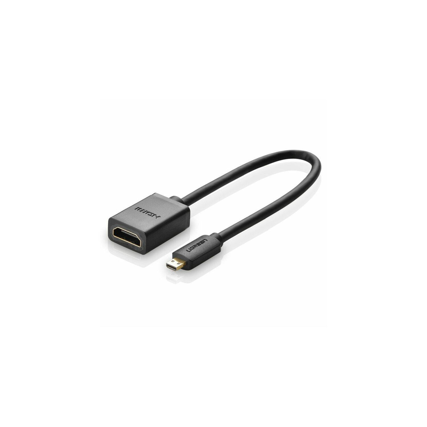 Pin HDMI Schwarz UGREEN Micro Kabeladapter, 19