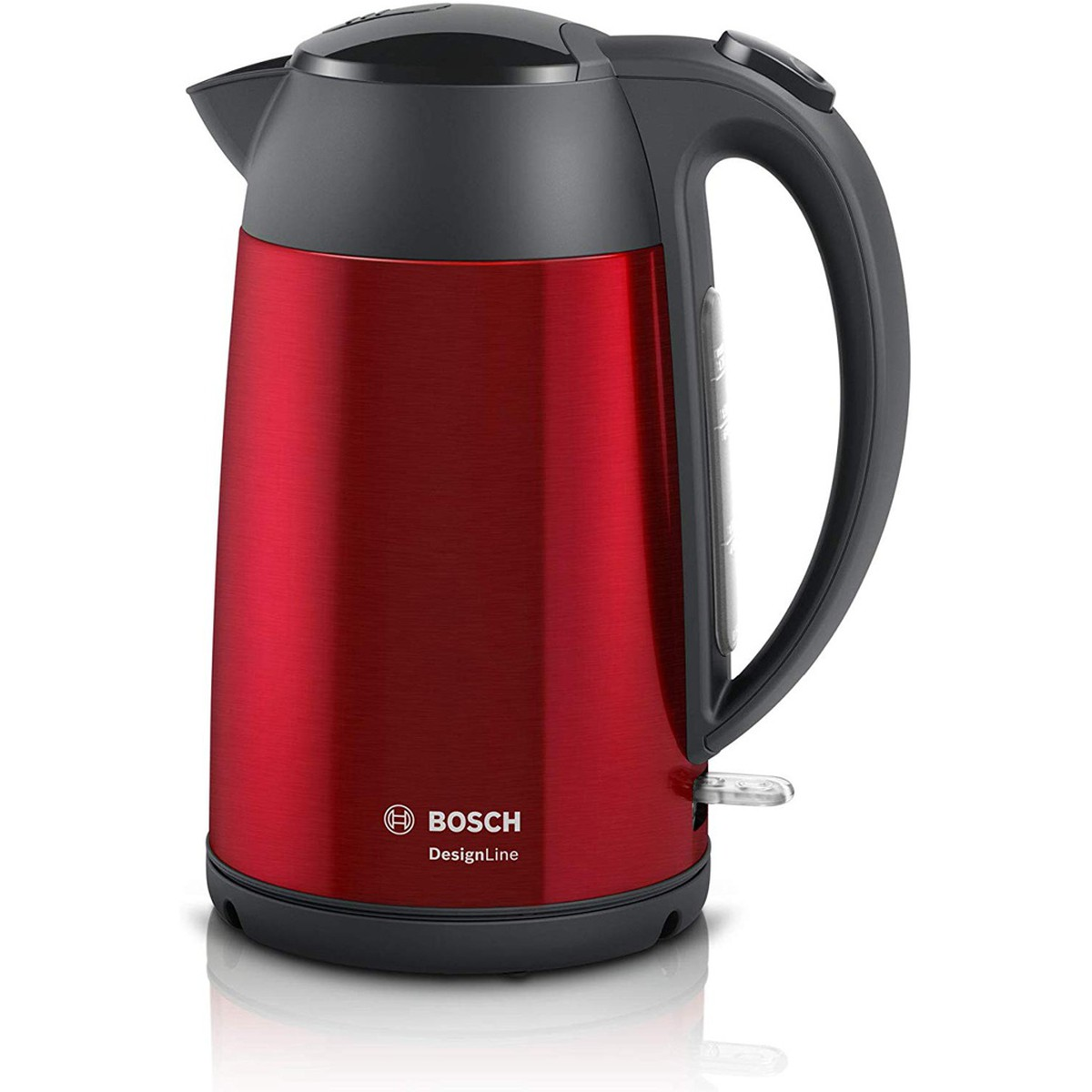 Hervidor de agua - TWK3P424 BOSCH, 2400,0 W, 1.7 l, Rojo