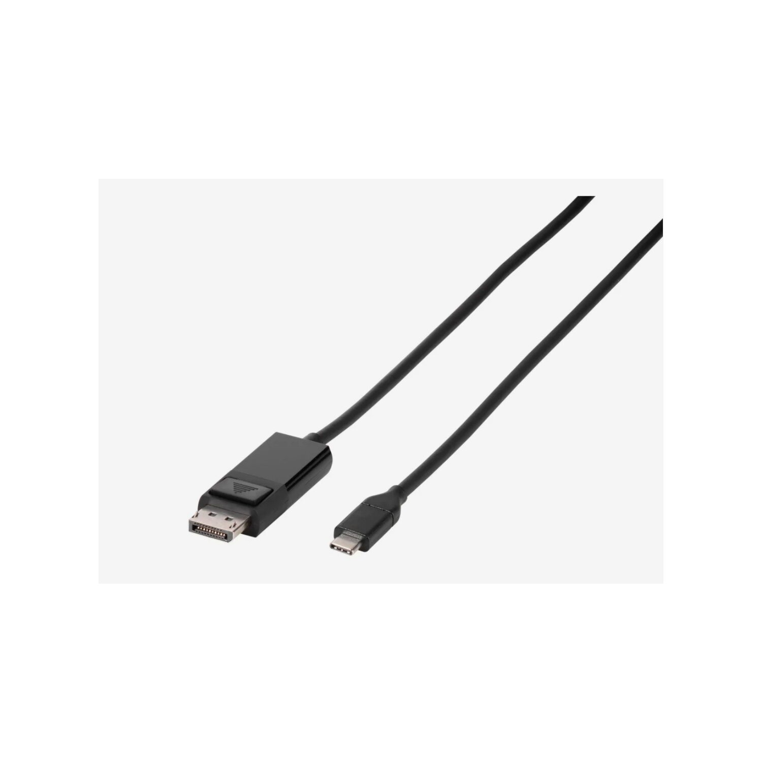 VIVANCO 45527 USB Type DisplayPort USB Verbindung C™ Schwarz Kabeladapter