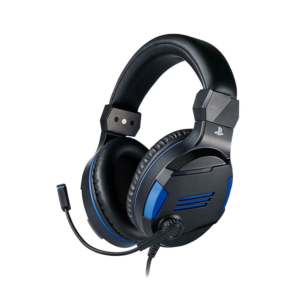 Auriculares gaming - PS4OFHEADSETV3 BIGBEN, Circumaurales, Negro