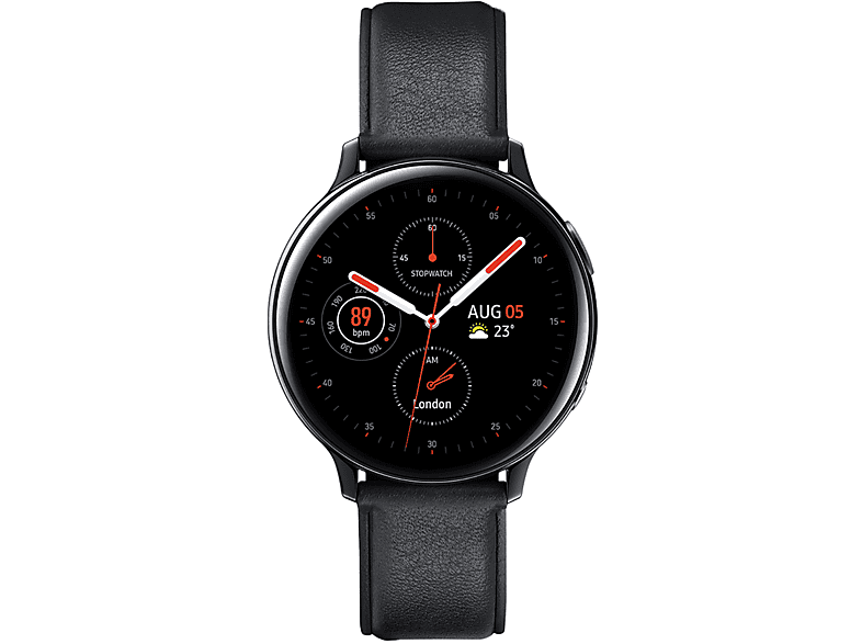 SAMSUNG Galaxy Watch Active 2 Smartwatch Silikon, schwarz