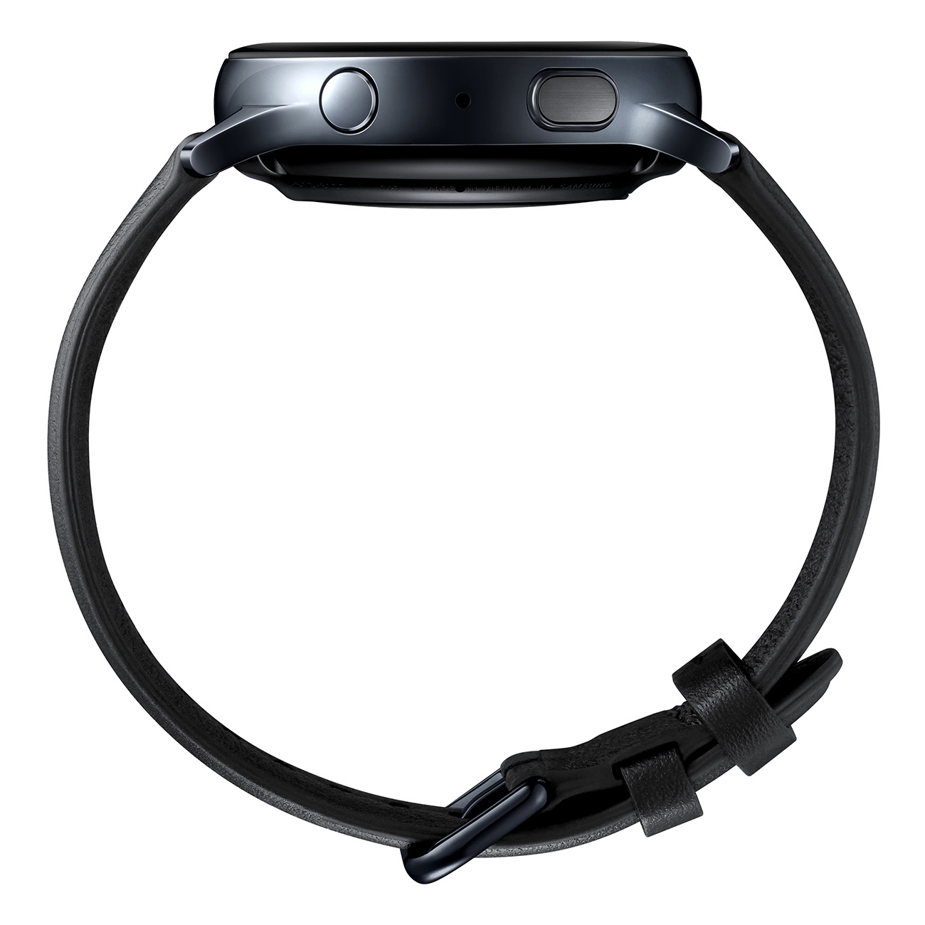 2 Galaxy Silikon, schwarz SAMSUNG Watch Active Smartwatch