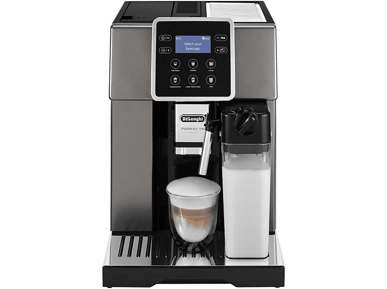 DE LONGHI ESAM 420.80.TB Perfecta Evo Kaffeevollautomat schwarz | Kaffeevollautomat mit integriertem Milchbehälter