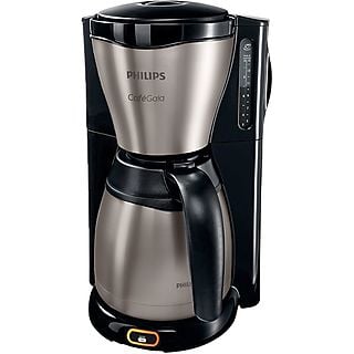 Cafetera de goteo - PHILIPS 268236, 1000 W, 1,2 l, 15 tazas, Negro