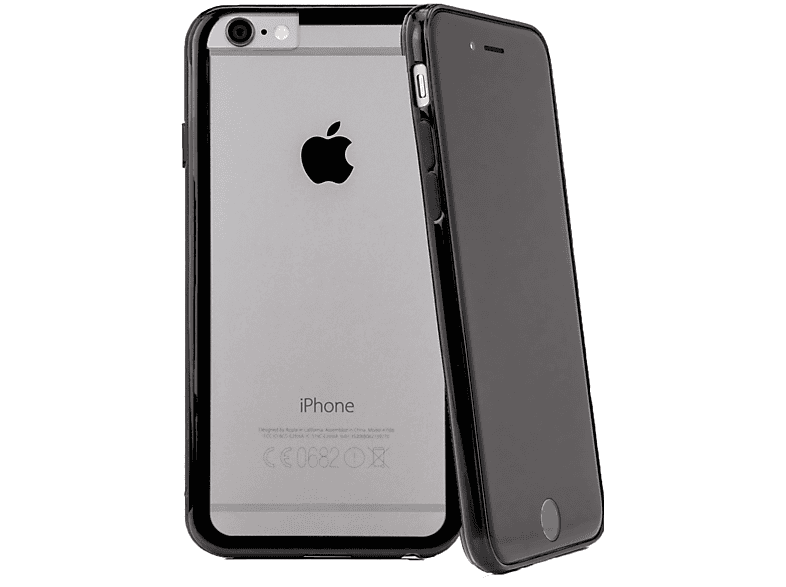 CASEUAL Outline 821212, Full Cover, schwarz 6, iPhone Apple