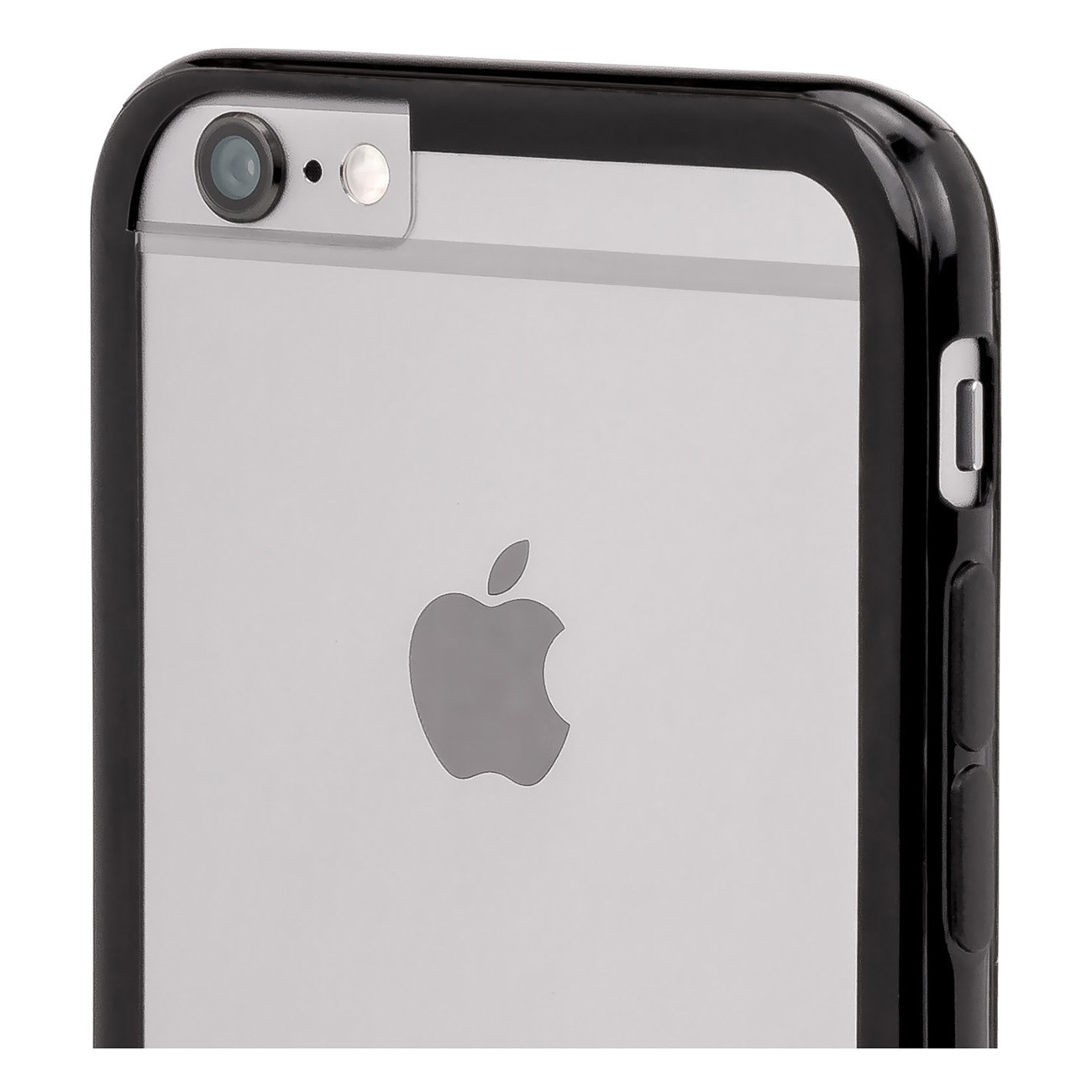 Cover, 821212, CASEUAL Outline Full 6, schwarz iPhone Apple,