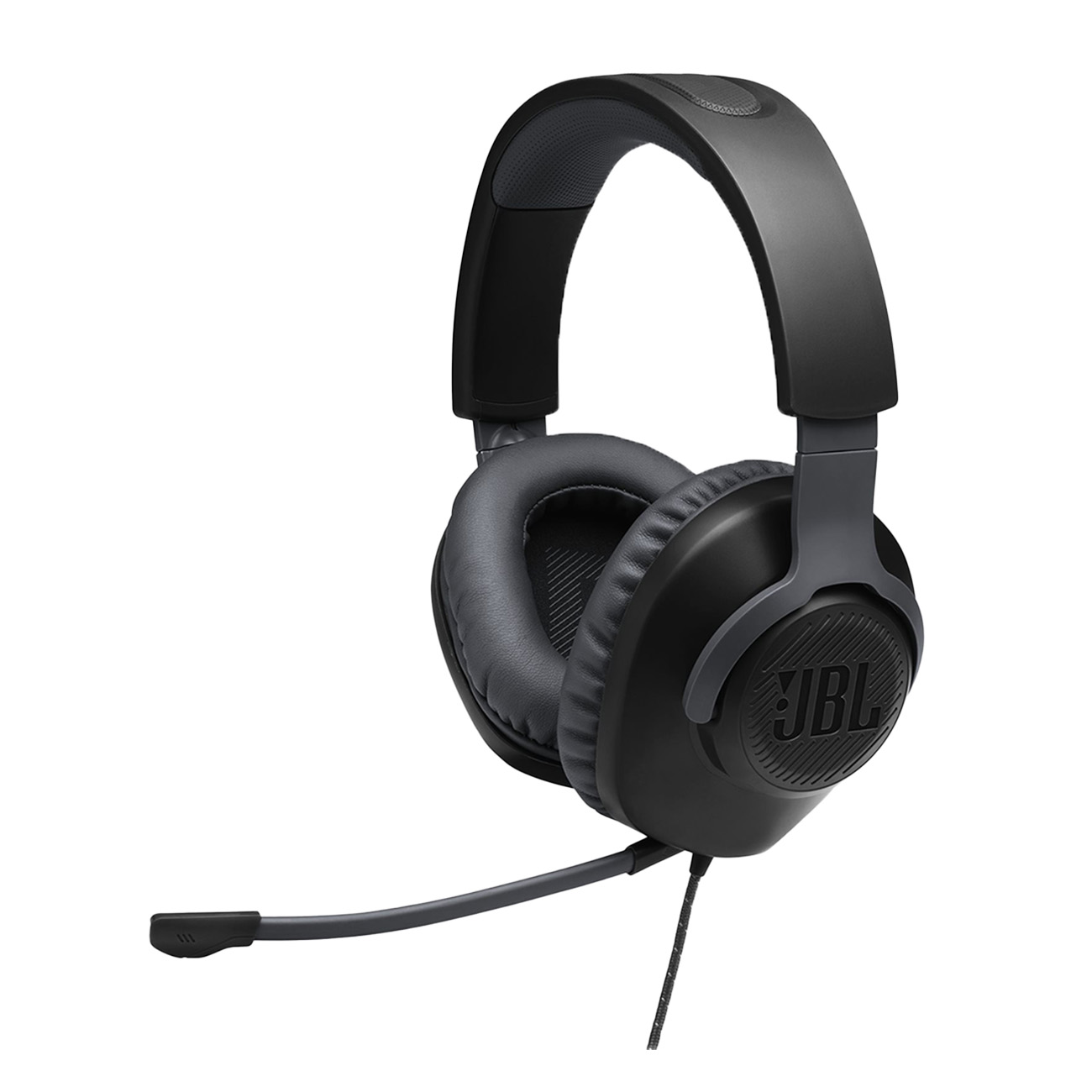Auriculares gaming - QUANTUM100BLK JBL, Circumaurales, Negro