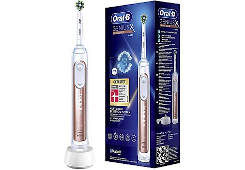 ORAL-B Genius X Elektrische Zahnbürste gold | MediaMarkt