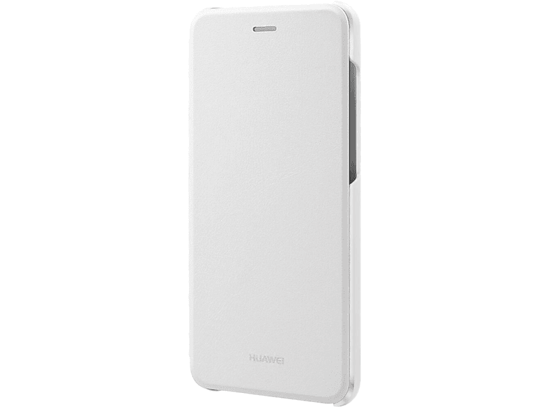 HUAWEI P8 Lite Flip Smartphone Case, Full Cover, Huawei, P8 Lite, weiß