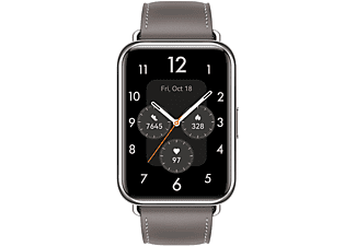 HUAWEI Watch Fit 2 Smartwatch Silikonarmband, grau