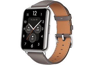 HUAWEI Watch Fit 2 Smartwatch Silikonarmband, grau