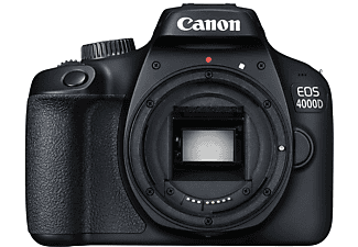 som Uitgraving Verlammen CANON EOS 4000D Kit 18-55mm III digital Spiegelreflexkamera, , ,  Touchscreen Display, WLAN, schwarz | MediaMarkt