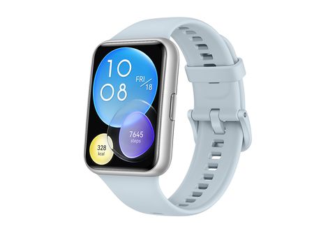 mm, MediaMarkt | Smartwatch Aluminium Fit 2 130-210 HUAWEI blau Silikonarmband, Watch