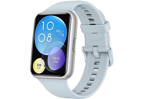 HUAWEI Watch Fit 2 Smartwatch Aluminium Silikonarmband, 130-210 mm, blau |  MediaMarkt