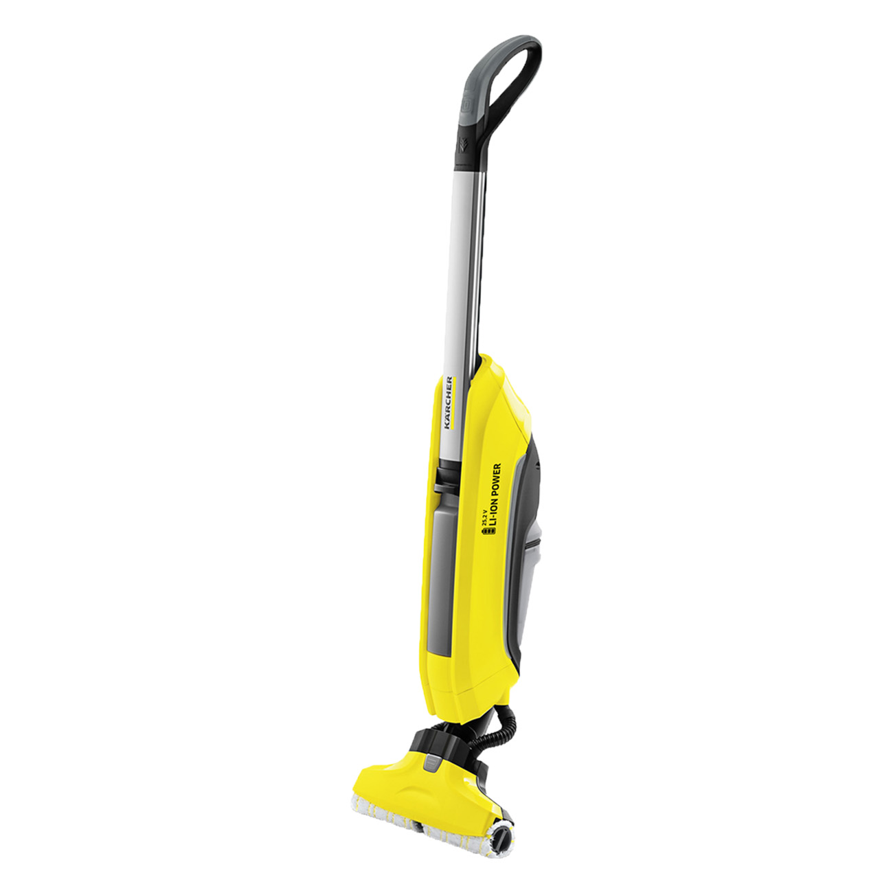 Kärcher Fregona Fc 5 sin cable comodidad en la limpieza de suelos duros elimina suciedad un solo paso rendimiento 60 m² autonomía 20 25.2 v secado aspirador escoba friegasuelos minutos amarillo fregadora con bateria fc5 karcher 1.055601.0 cordless 165 w 25.2v