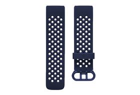 INF Fitbit (L), Schwarz Fitbit, Schwarz Armband Silikon /4 Charge Charge SATURN | (L), 3/4 3 Armband