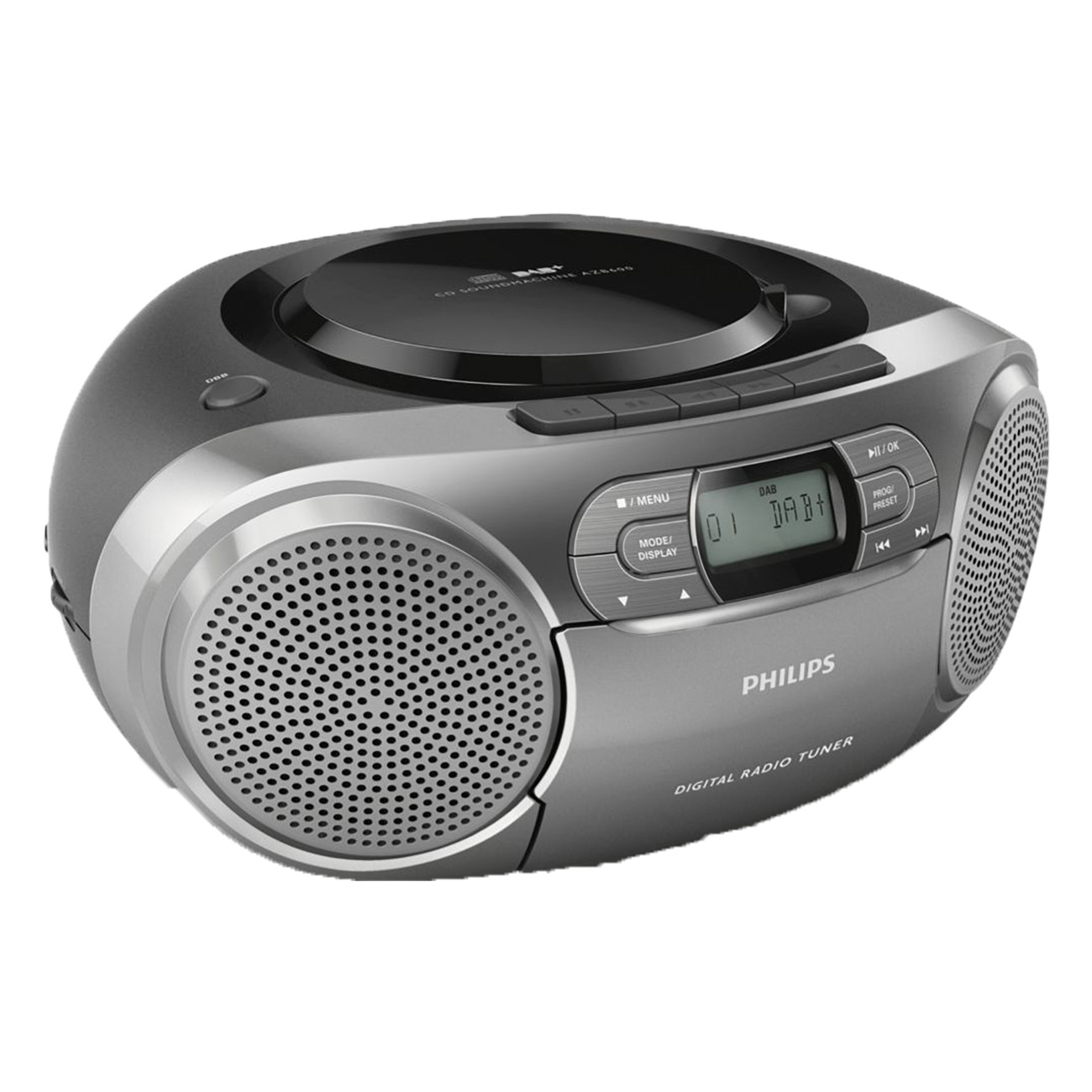 Bluetooth, Radio, PHILIPS FM, grau AZB600/12