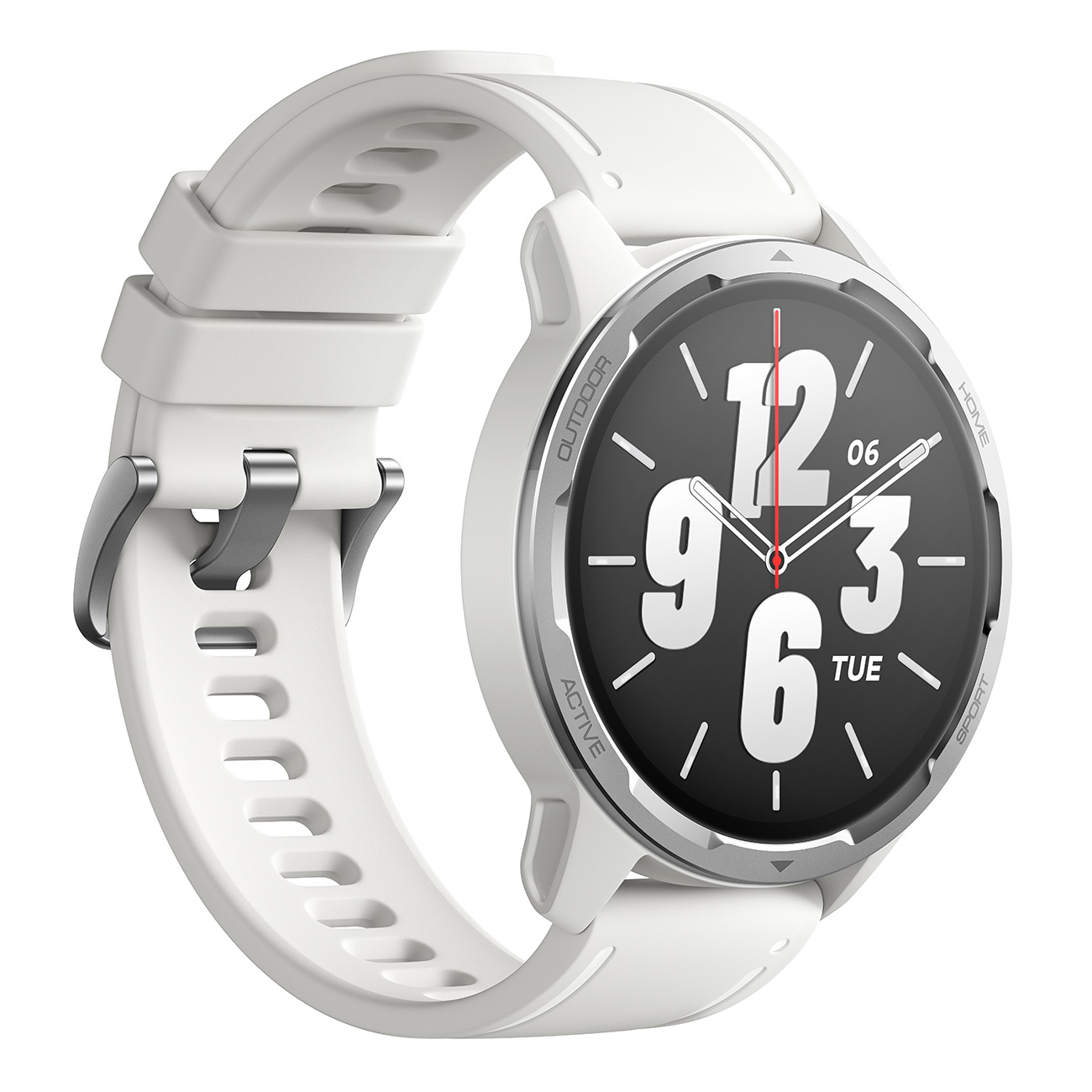S1 TPU/ Watch 241 weiß Smartwatch Silikon, Edelstahl - XIAOMI Active 157 weiß mm,