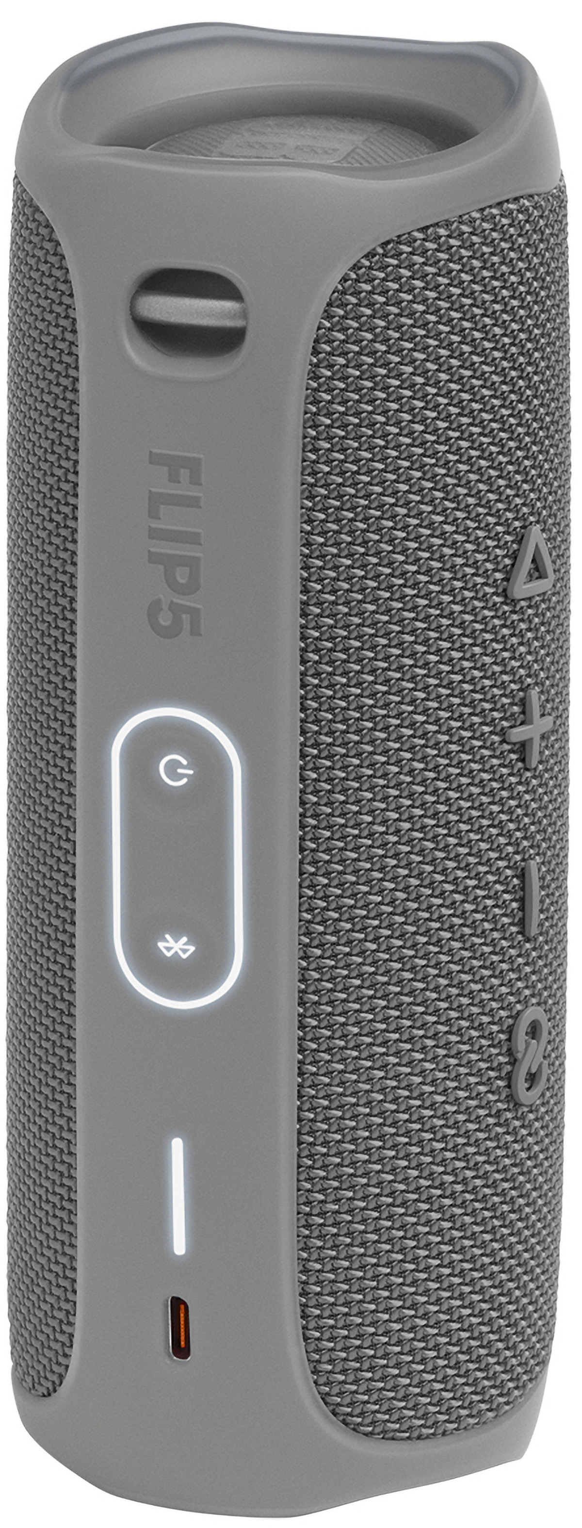 JBL Flip 5 Bluetooth Lautsprecher, grau, Wasserfest