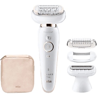 BRAUN SES 9002 3D Silk-epil 9 Flex Epilierer, weiß