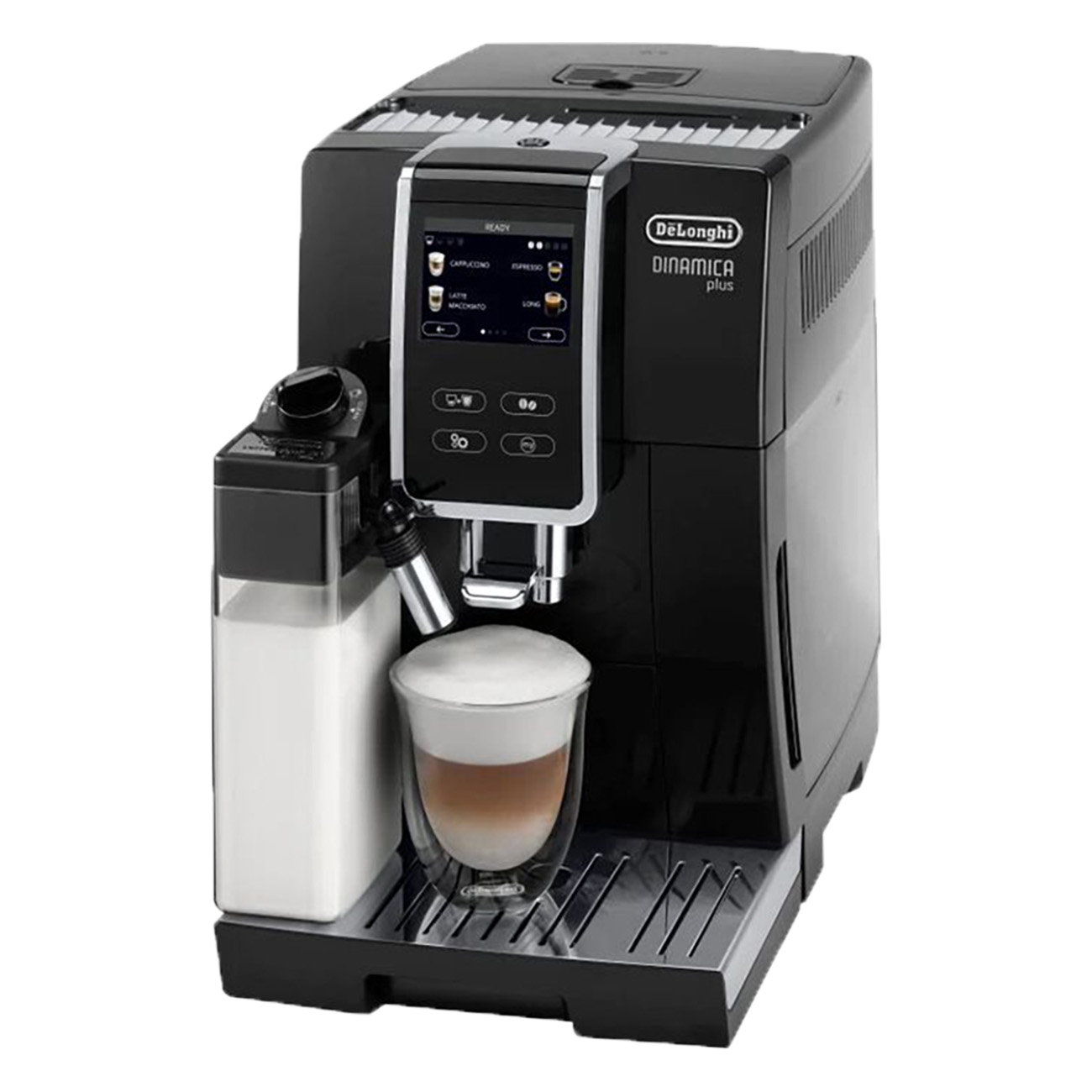 Cafetera express - ECAM370.70.B DELONGHI, 1450 W, Negro