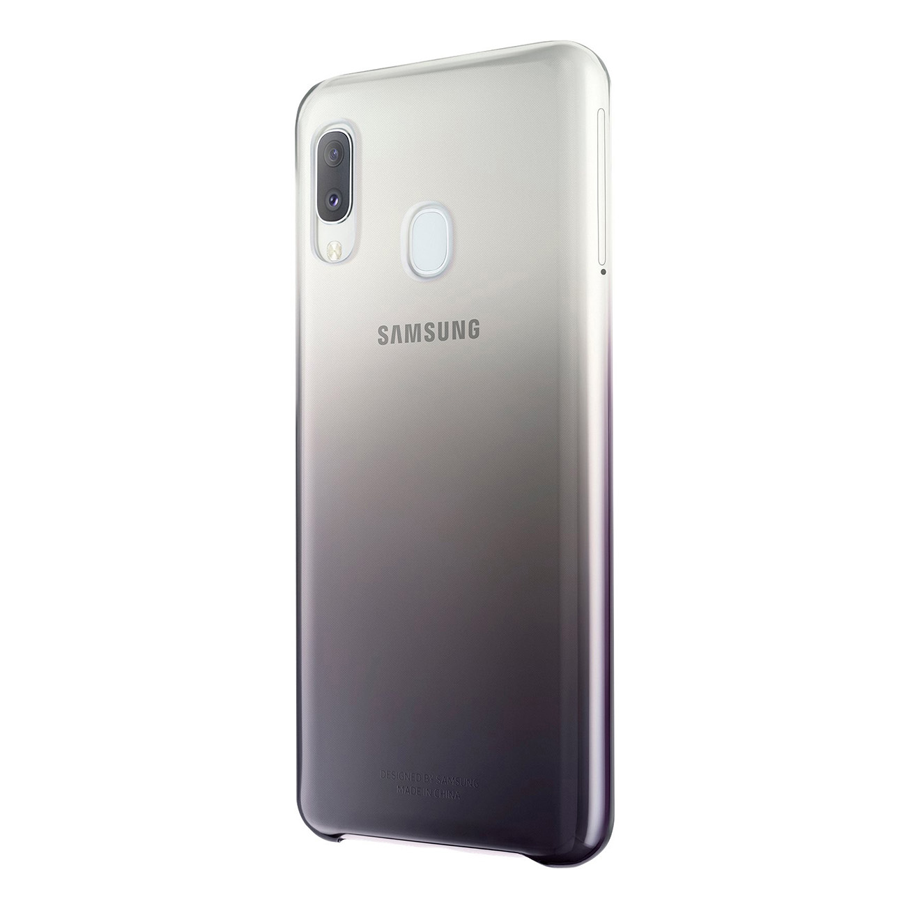 SAMSUNG EF-AA202, Full Samsung, schwarz Galaxy A20e Cover, (SM-A202F)