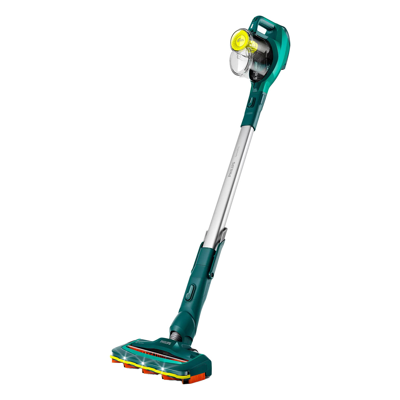 Aspirador escoba - FC6725/01 PHILIPS, Bolsa para el polvo, 40 min, Verde