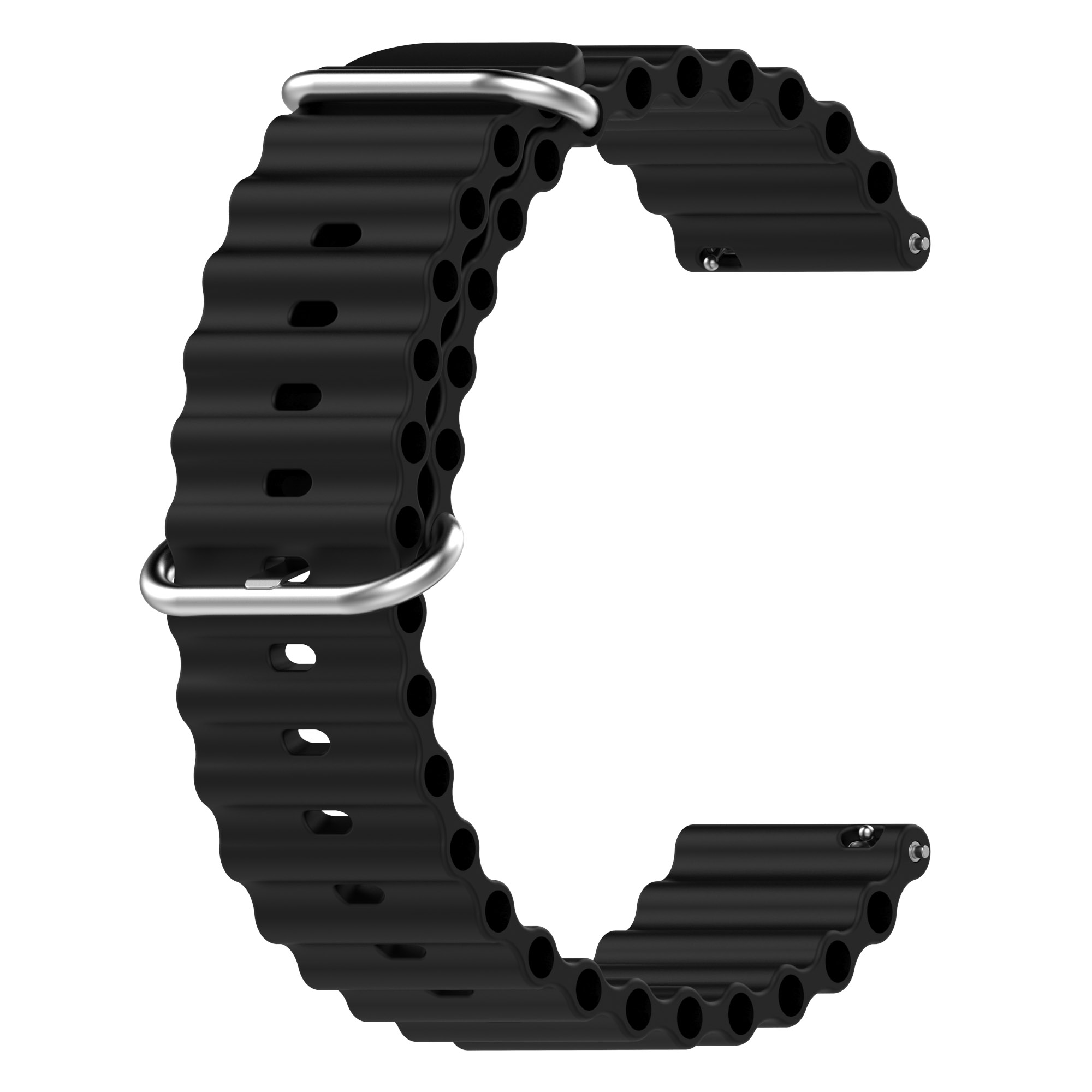 INF Smart Watch Band 3 Samsung Uhrenarmband, mm), Galaxy (45 Watch (46 Ersatzarmband, mm), SM-R800 Samsung, schwarz