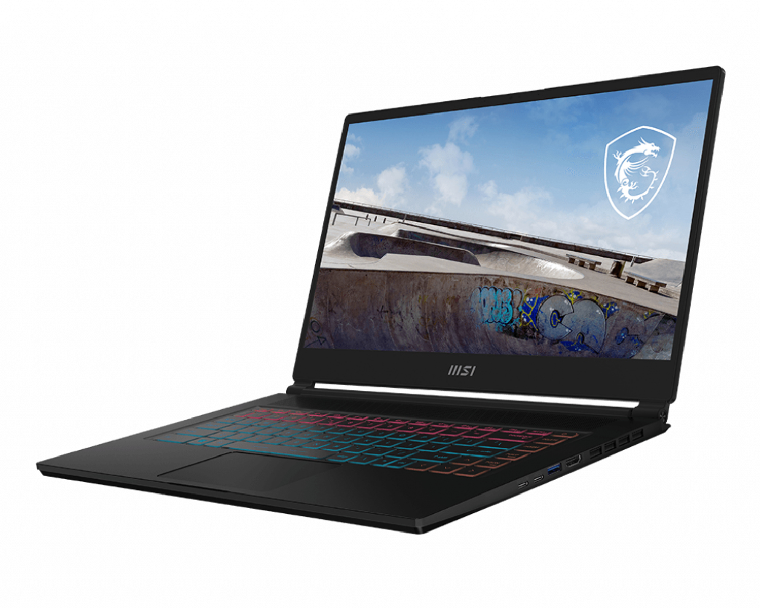 Portátil - Stealth 15M B12UE-019ES MSI, 15,6 ", Full-HD, Intel Core, 8 GB, 1 TB, GeForce RTX 3060, Windows 11 Home Negro