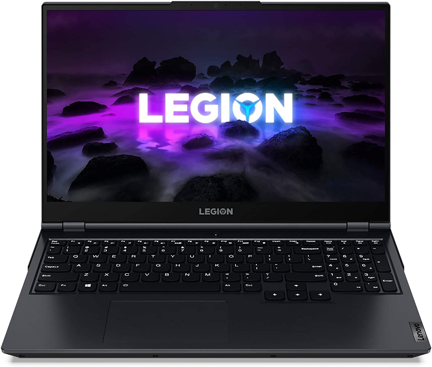LENOVO Legion 5 15ACH6, Gaming 16 512 15,6 Notebook mit Zoll GB Ryzen™ AMD GB Prozessor, SSD, RAM, Schwarz Display, 7