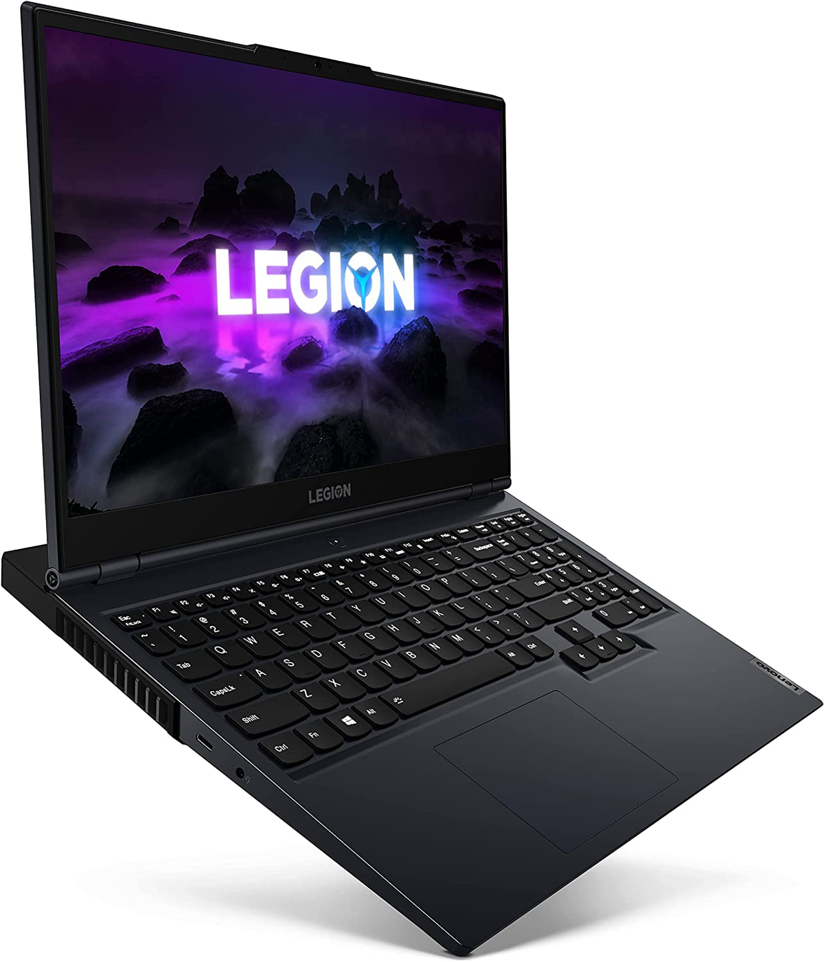 5 Legion 16 Prozessor, mit Notebook 15ACH6, 15,6 GB AMD Ryzen™ GB Schwarz Zoll 512 7 LENOVO Display, RAM, SSD, Gaming