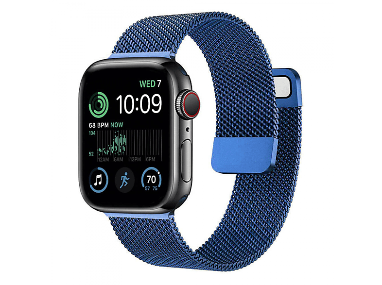 Apple, Milanaise, SE 2022 Watch Blau CASEONLINE 40mm, Smartband,