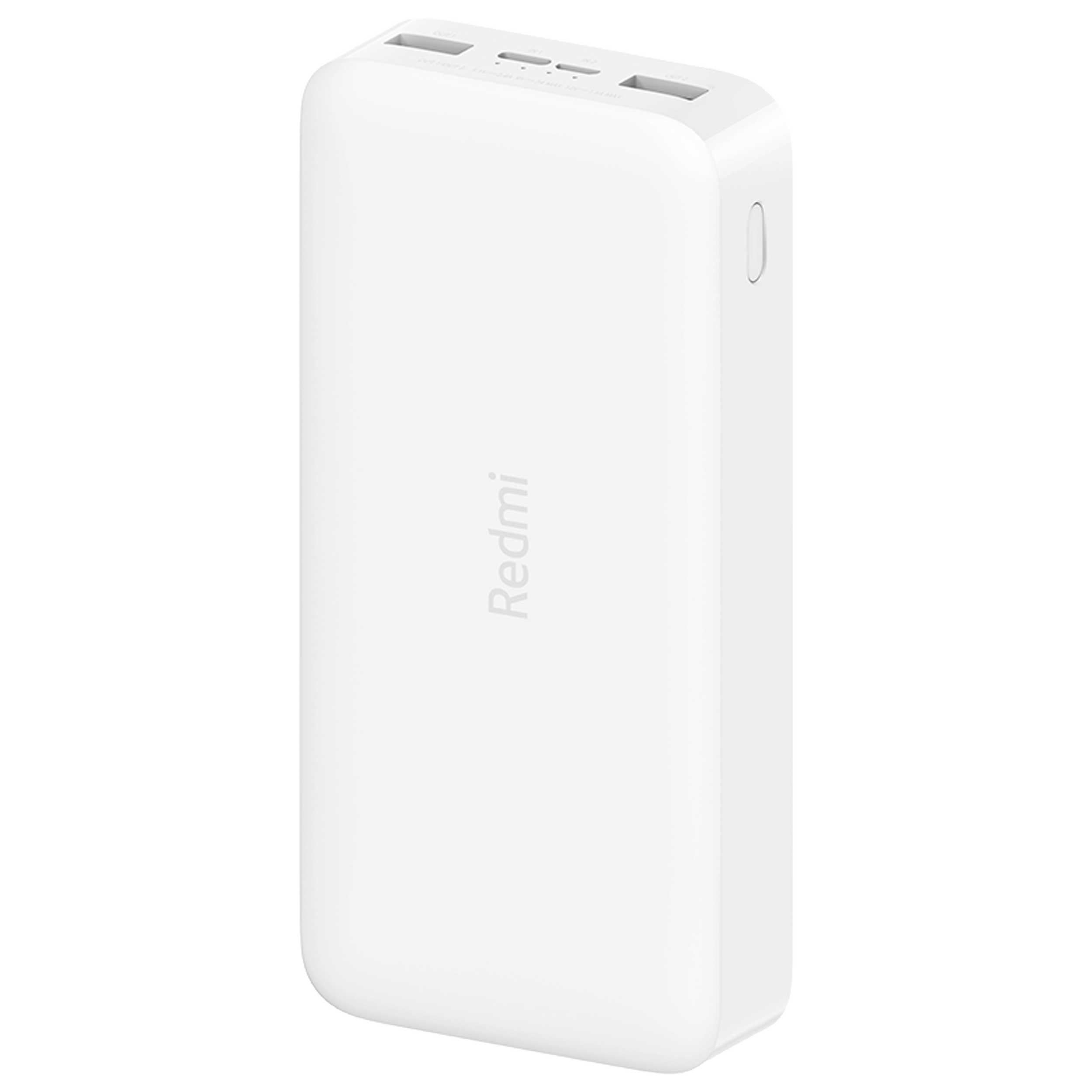 Powerbank - Xiaomi Redmi 18W, Fast Charge, 20000 mAh, Blanco