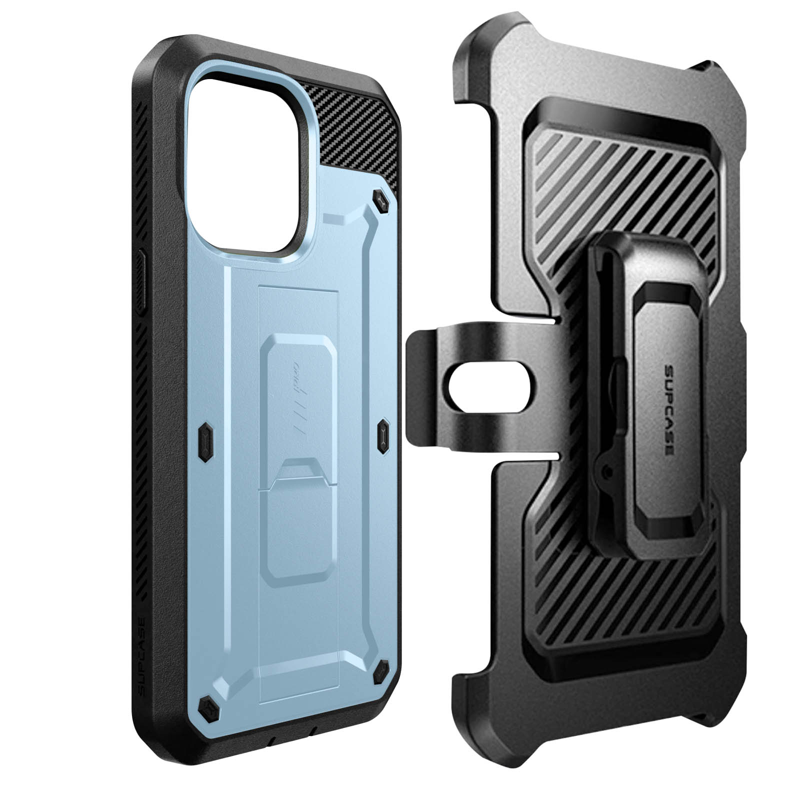 SUPCASE Unicorn Beetle Blau Series, iPhone Backcover, Apple, 14 Pro, Pro