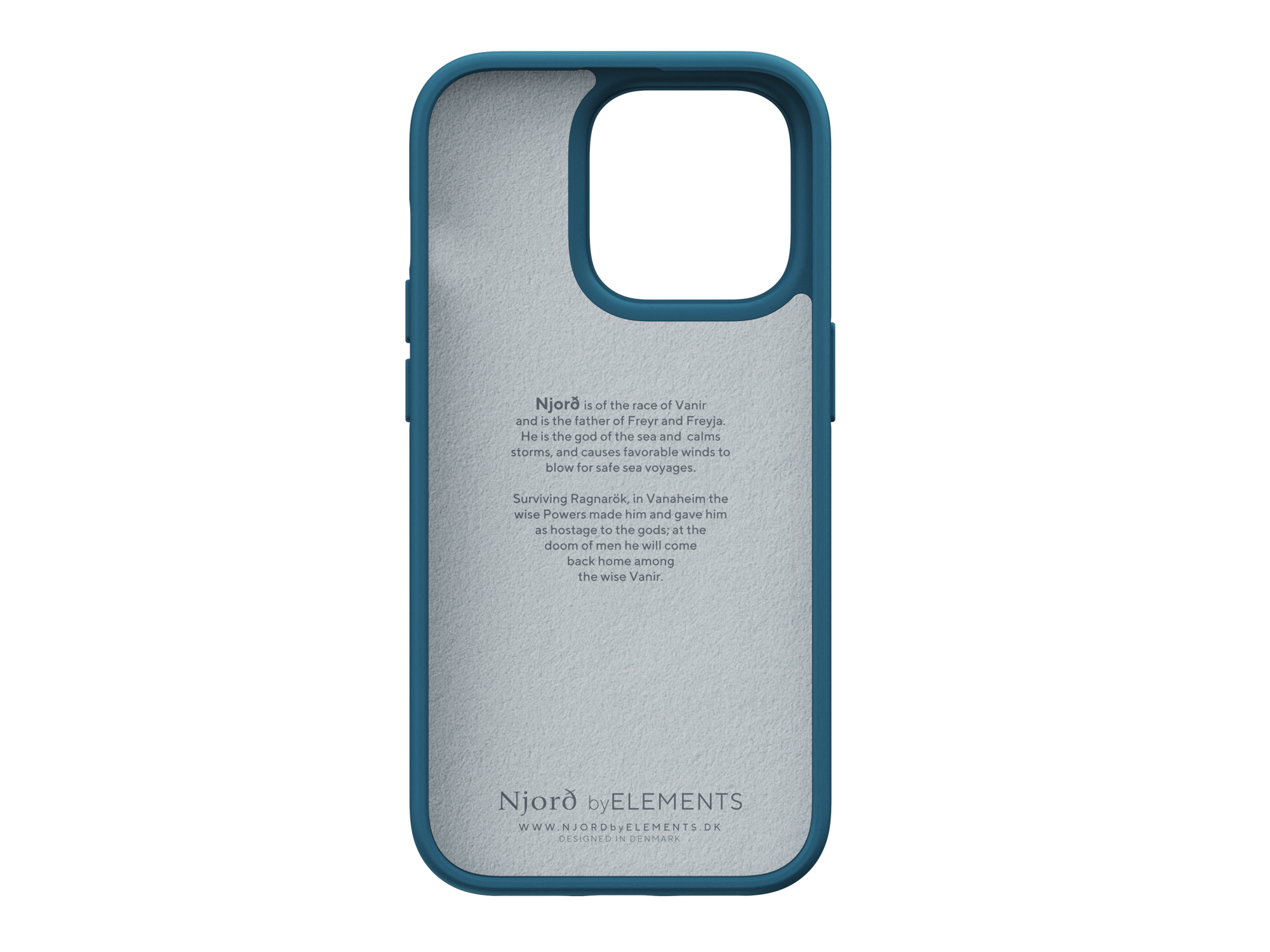 14 Case, Deep Tonal Apple, iPhone Sea NJORD Backcover, Pro,