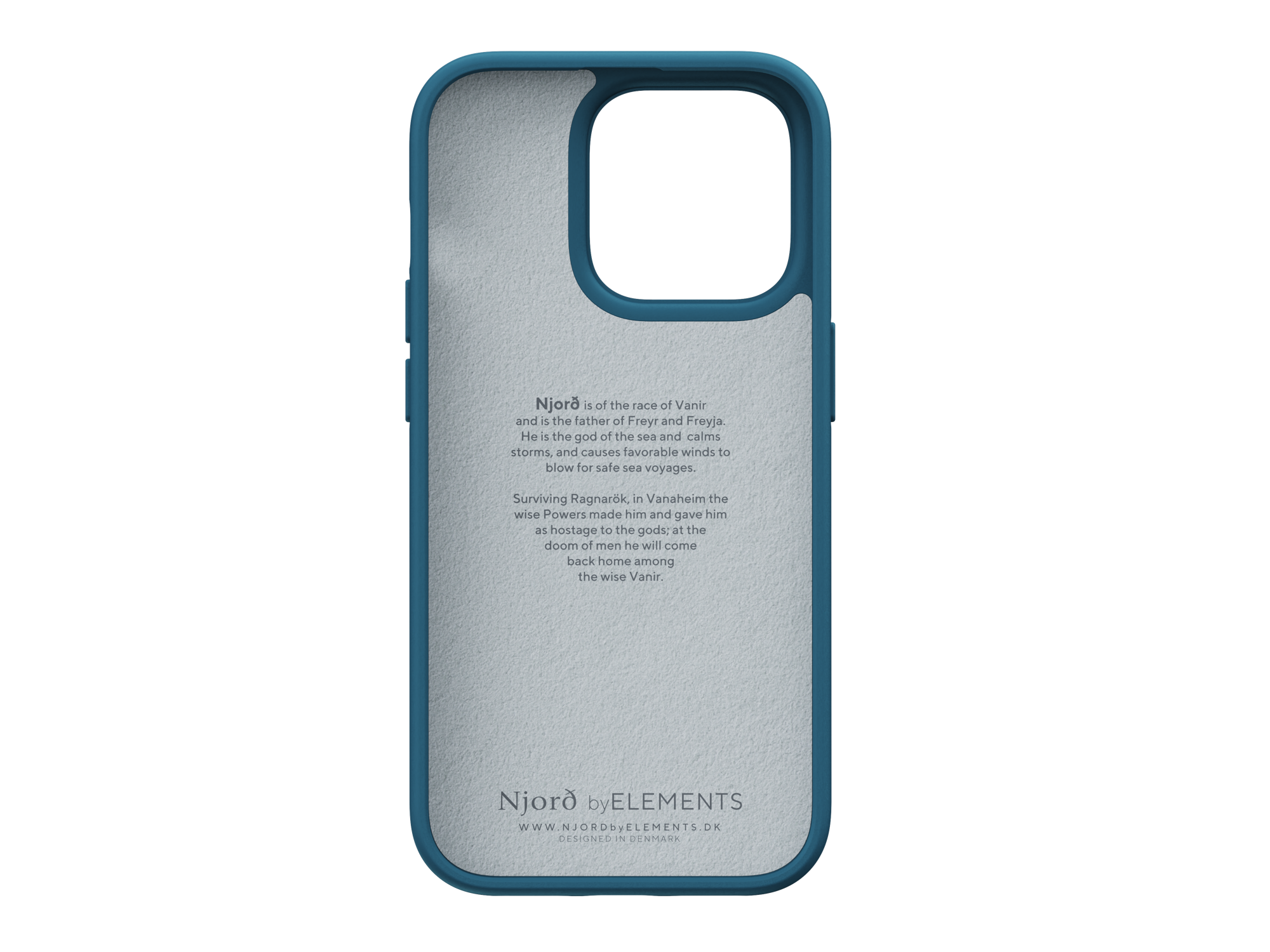 iPhone Apple, Tonal NJORD Case, Deep 14 Backcover, Pro, Sea