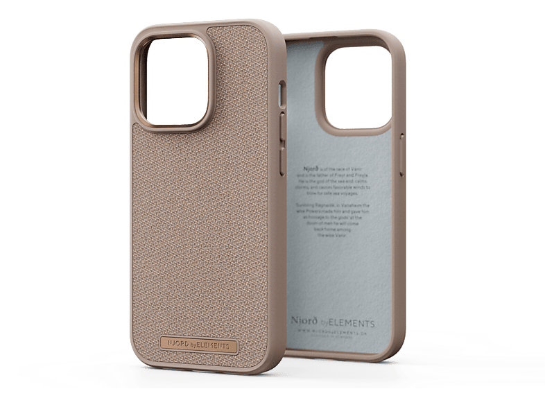 NJORD Just Case, Backcover, Apple, iPhone 14 Pro, Rosa Sand