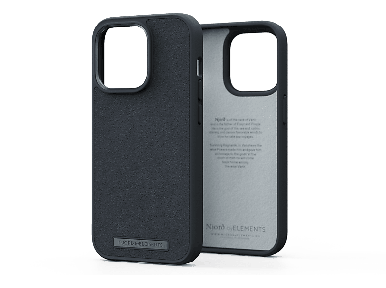 NJORD Comfort+, Backcover, Apple, iPhone 14 Pro, Schwarz