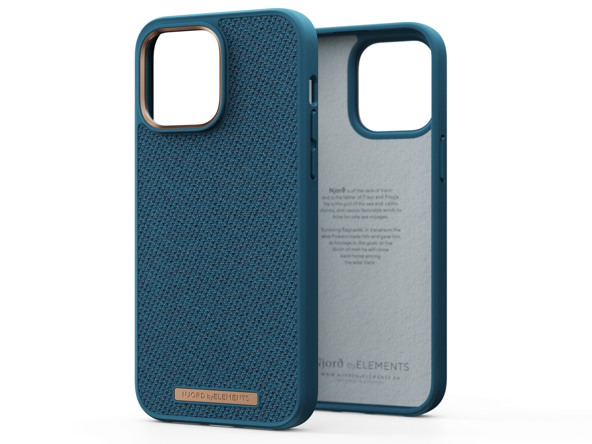 NJORD Tonal Case, Backcover, Apple, Deep iPhone Max, Pro 14 Sea