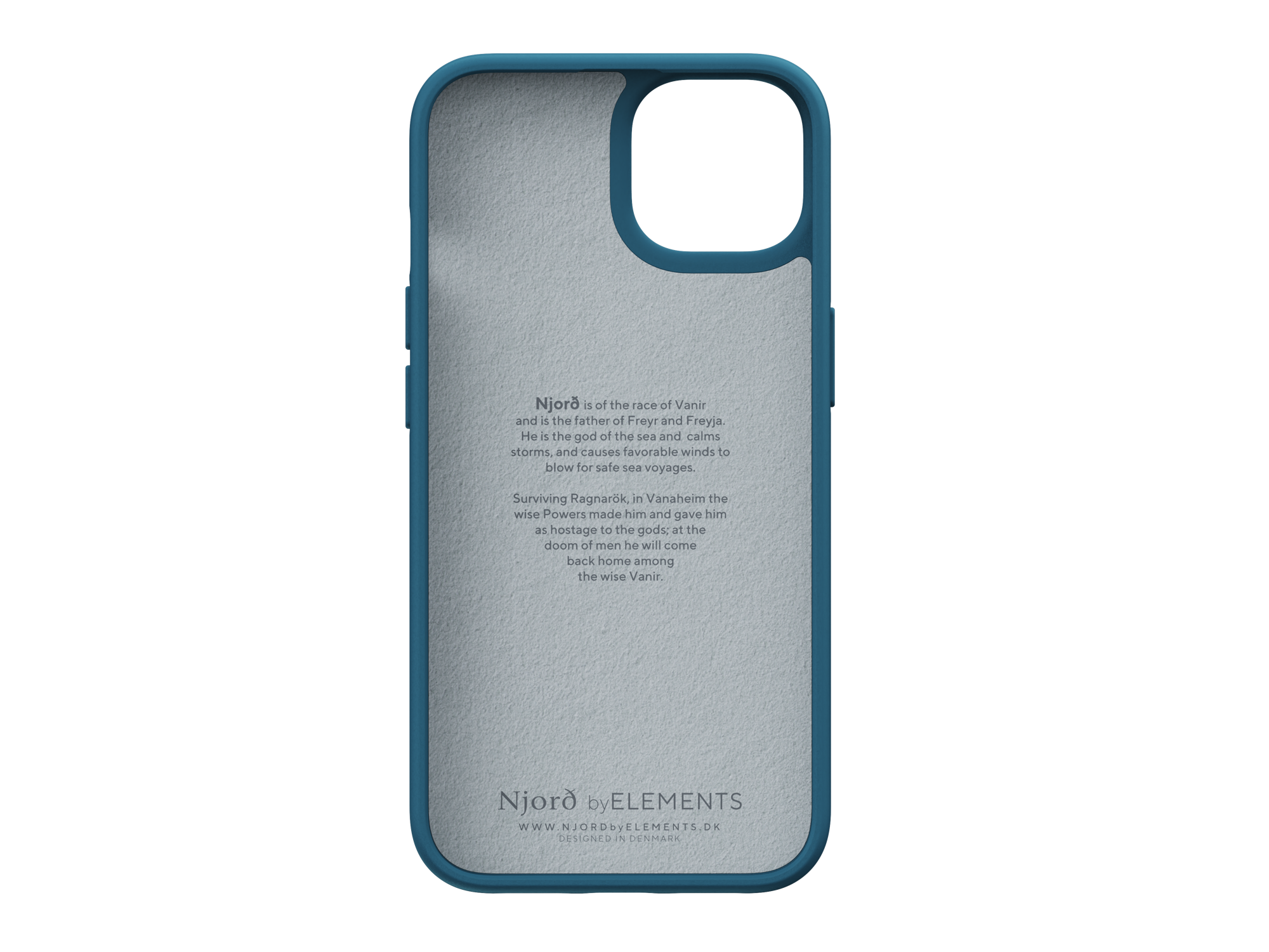 Case, iPhone Apple, Sea NJORD Deep Tonal Backcover, 14,