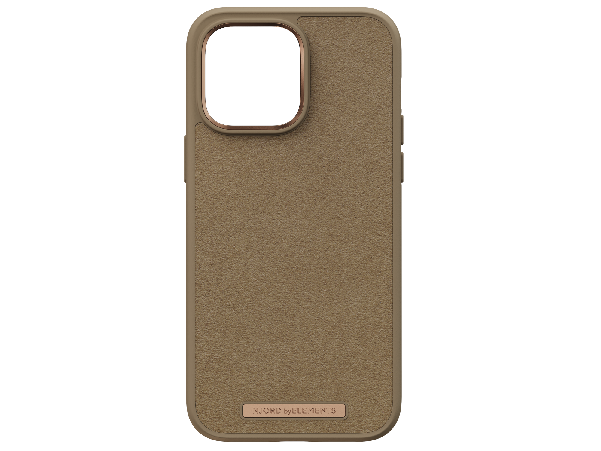 NJORD Comfort+, Backcover, iPhone Apple, 14 Camel Max, Pro