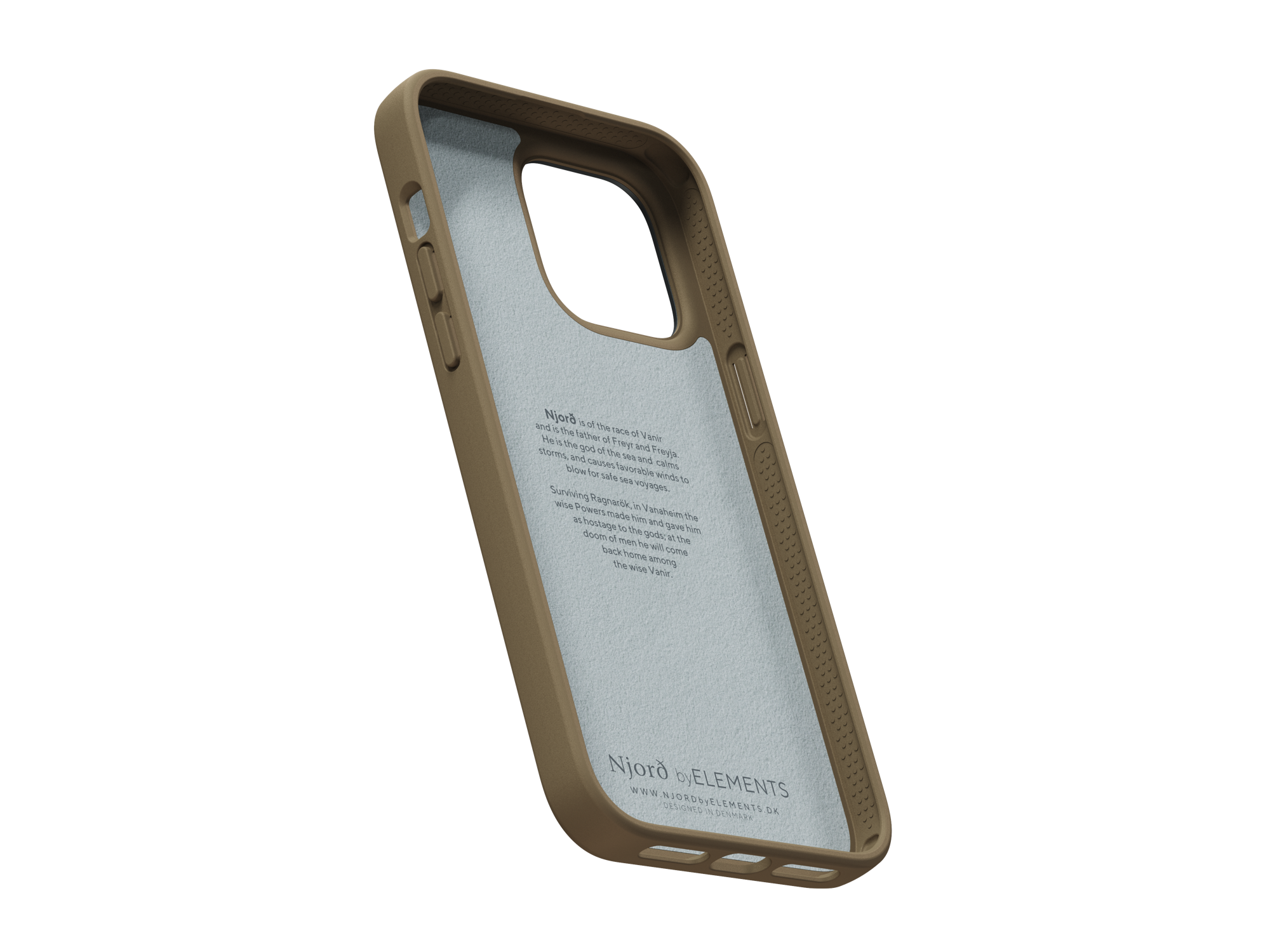 14 Backcover, Comfort+, NJORD iPhone Max, Pro Camel Apple,