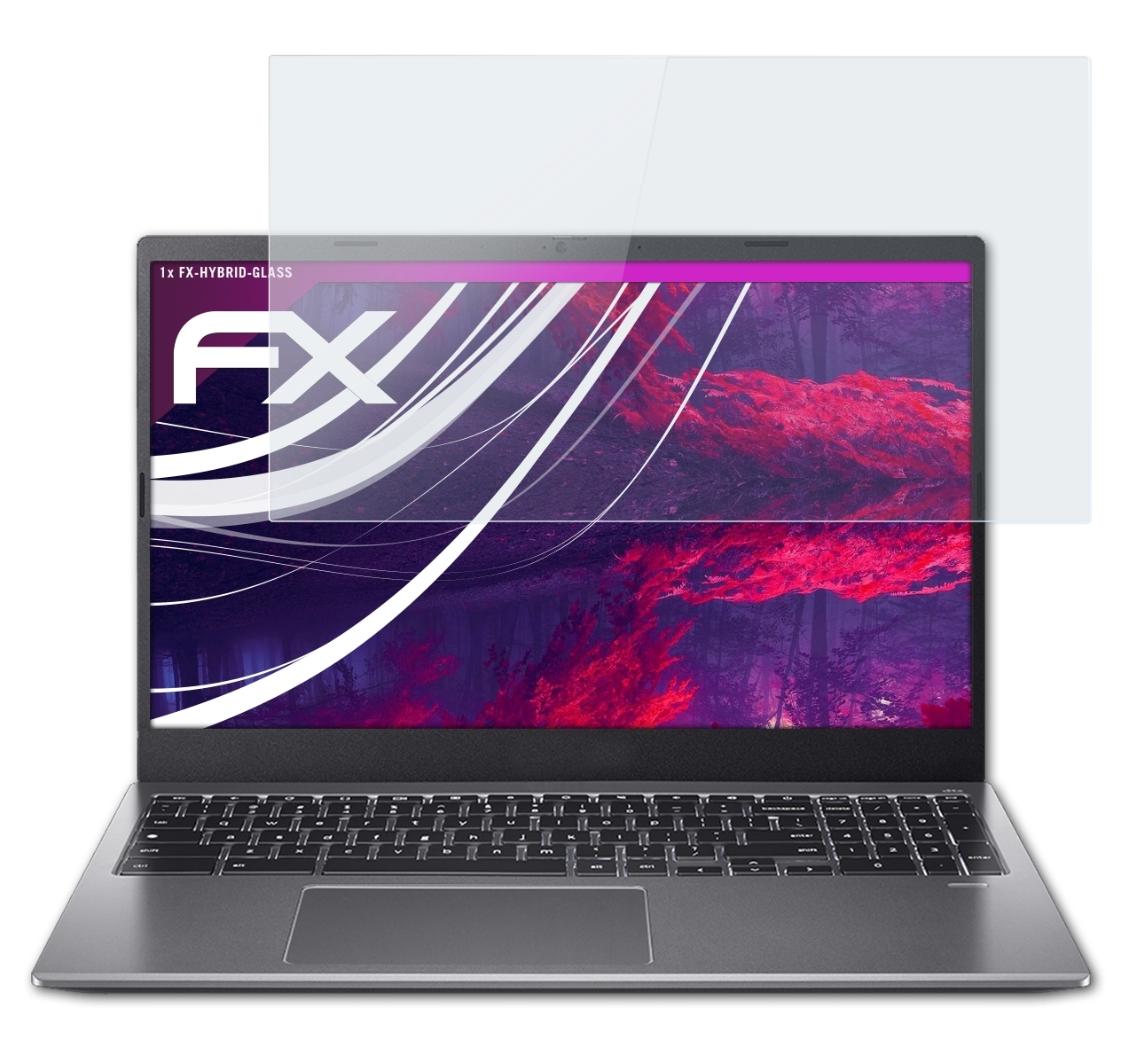 ATFOLIX FX-Hybrid-Glass Schutzglas(für 515) Acer Chromebook
