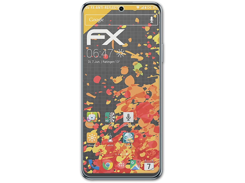 FX-Antireflex ATFOLIX Huawei Y90) Displayschutz(für Nova 3x