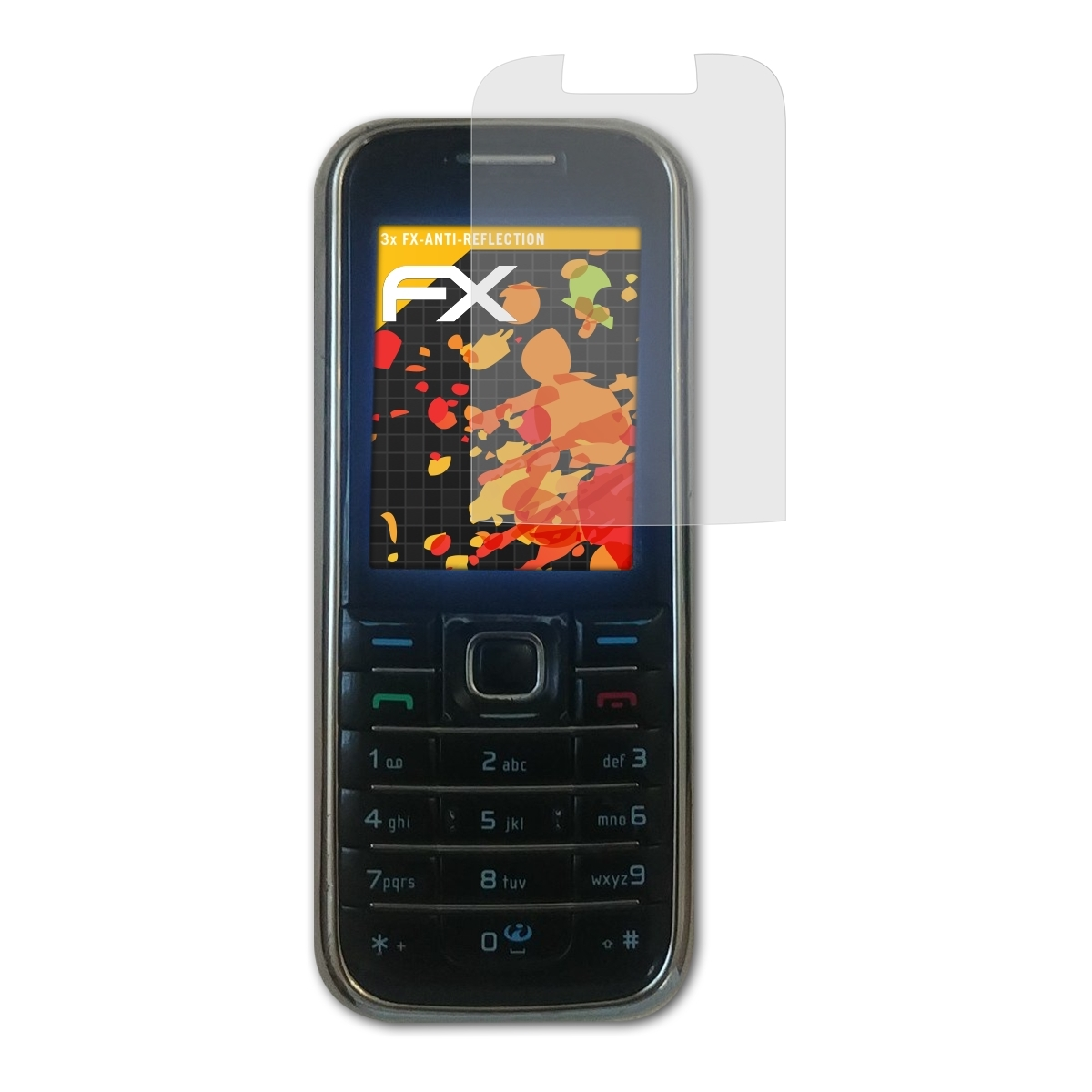 Nokia Displayschutz(für FX-Antireflex 3x ATFOLIX 6233)