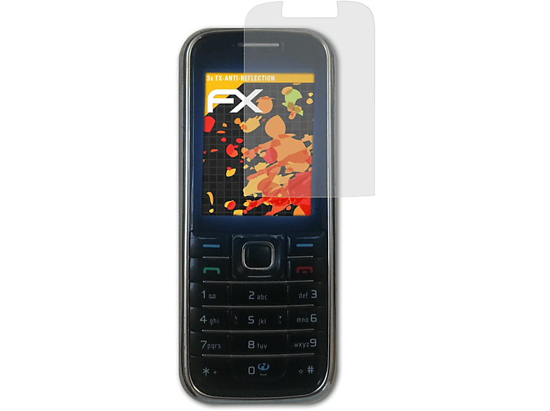 Nokia Displayschutz(für FX-Antireflex 3x ATFOLIX 6233)