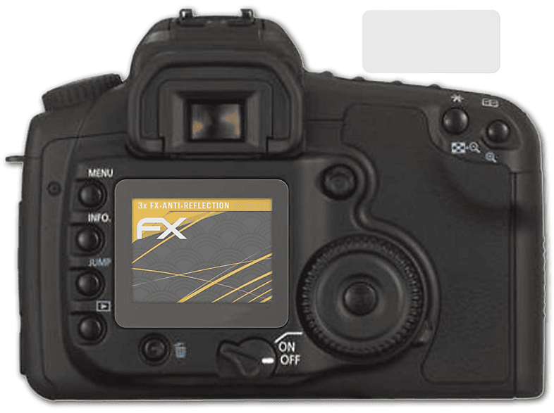 ATFOLIX 3x FX-Antireflex Displayschutz(für 20D) EOS Canon