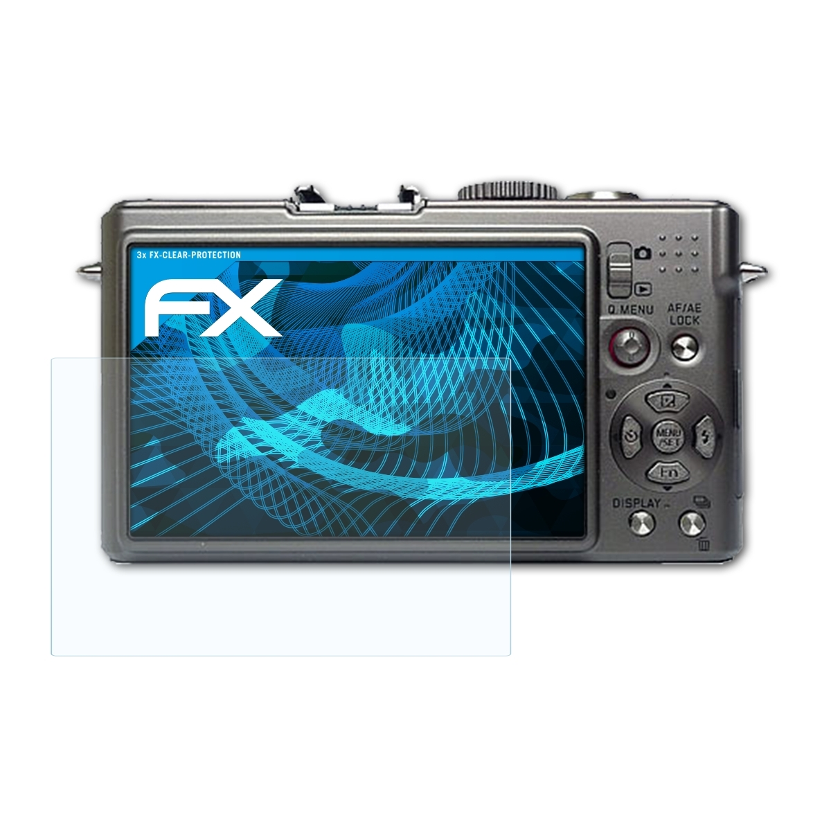 FX-Clear 3x 4) D-Lux ATFOLIX Displayschutz(für Leica
