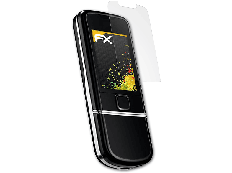 ATFOLIX 3x FX-Antireflex Displayschutz(für Nokia 8800 Sirocco)